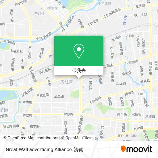 Great Wall advertising Alliance地图
