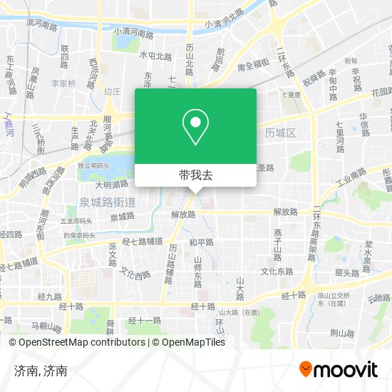 济南地图
