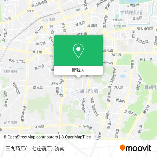 三九药店(二七连锁店)地图