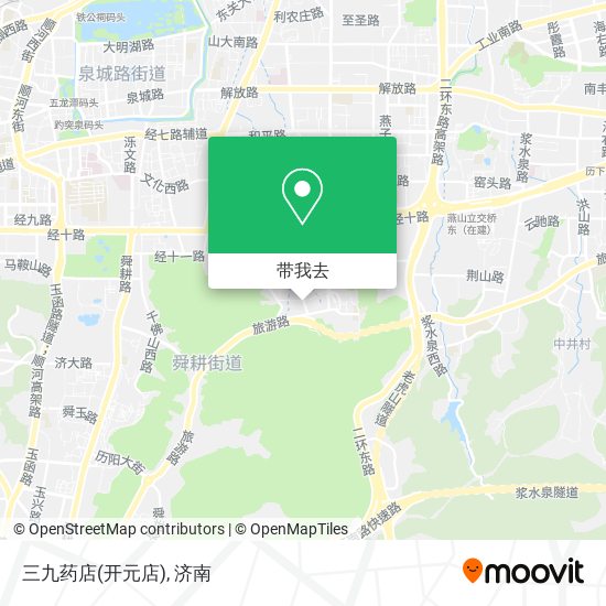 三九药店(开元店)地图