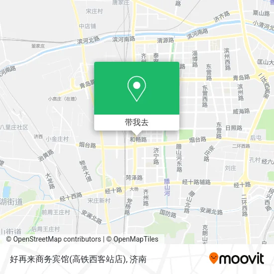 好再来商务宾馆(高铁西客站店)地图