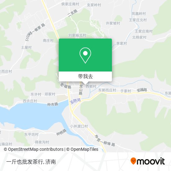 一斤也批发茶行地图