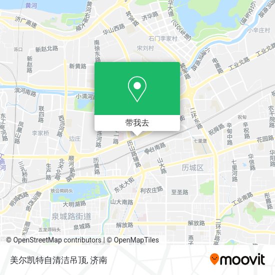 美尔凯特自清洁吊顶地图