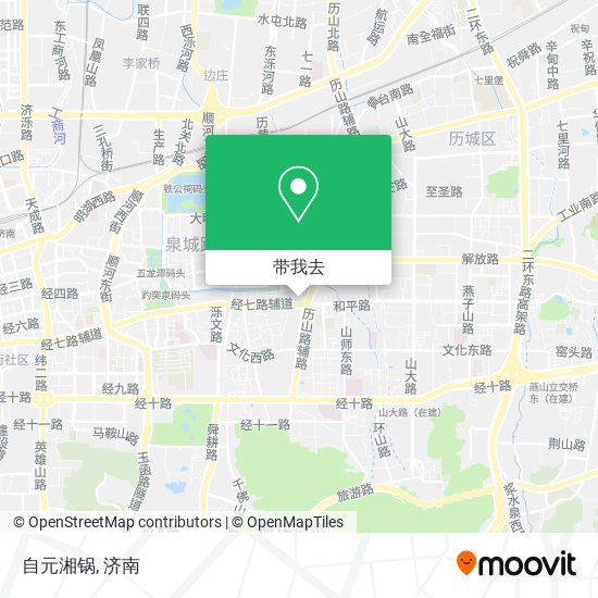 自元湘锅地图