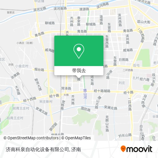 济南科泉自动化设备有限公司地图