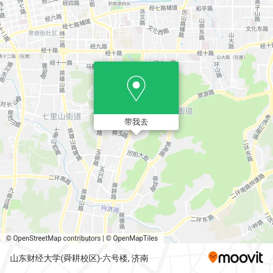 山东财经大学(舜耕校区)-六号楼地图