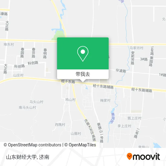 山东财经大学地图