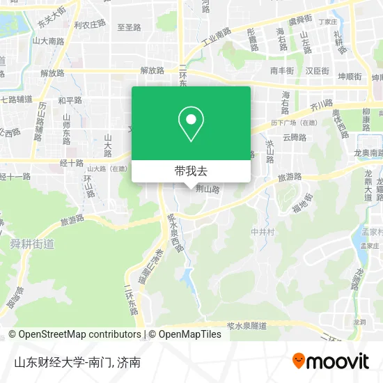 山东财经大学-南门地图