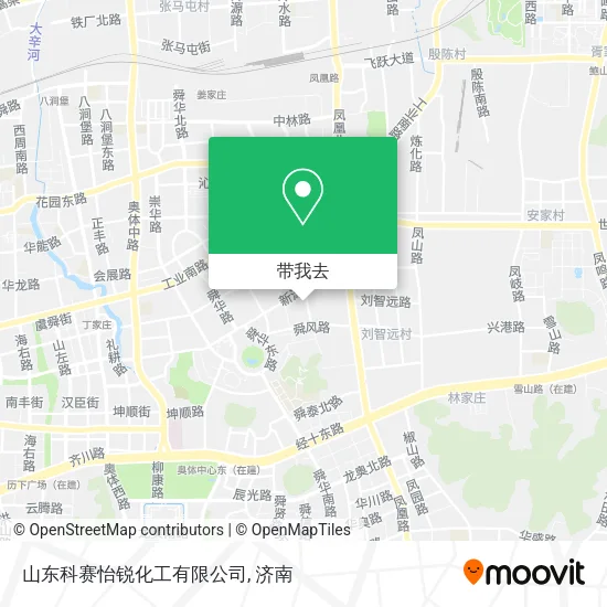 山东科赛怡锐化工有限公司地图