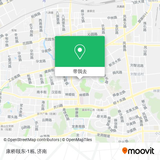 康桥颐东-1栋地图