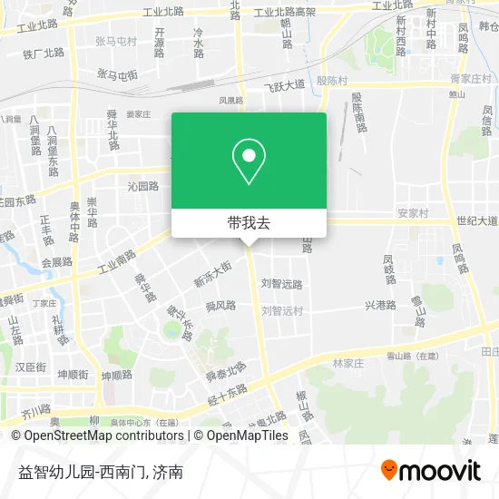 益智幼儿园-西南门地图