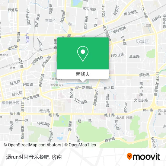 潺run时尚音乐餐吧地图