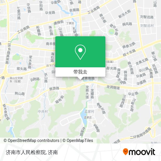 济南市人民检察院地图