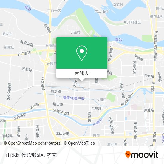 山东时代总部6区地图