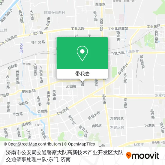 济南市公安局交通警察大队高新技术产业开发区大队交通肇事处理中队-东门地图