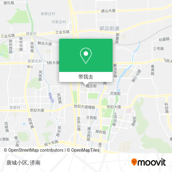 唐城小区地图