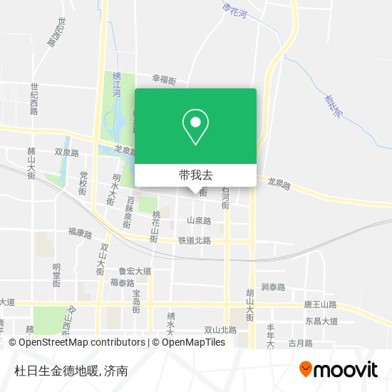 杜日生金德地暖地图