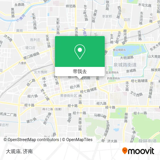 大观庙地图
