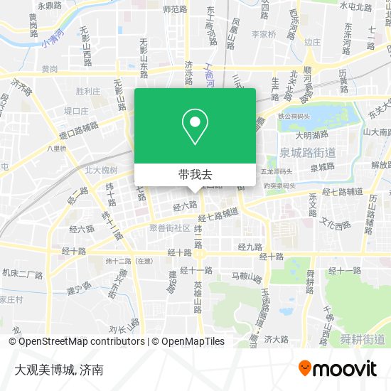 大观美博城地图