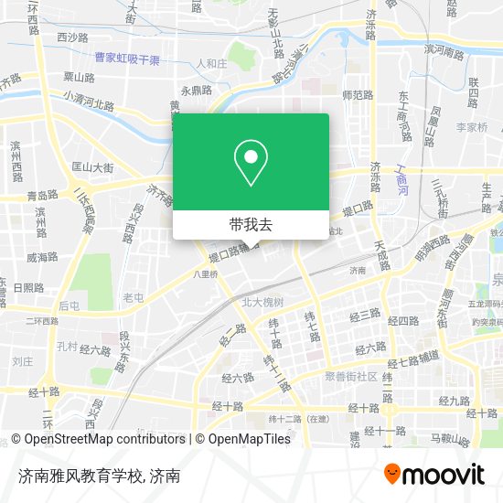 济南雅风教育学校地图