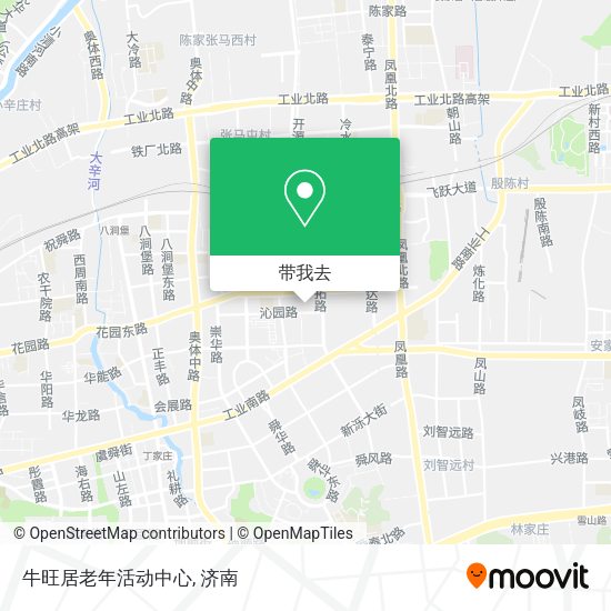 牛旺居老年活动中心地图