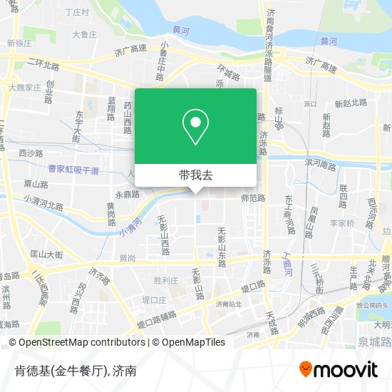 肯德基(金牛餐厅)地图