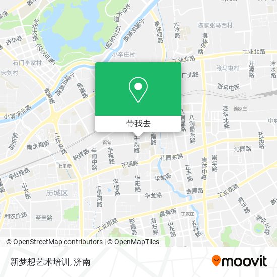 新梦想艺术培训地图