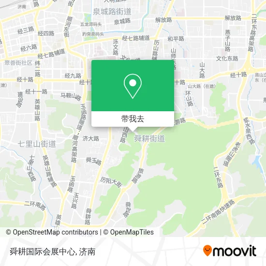 舜耕国际会展中心地图