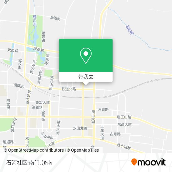 石河社区-南门地图