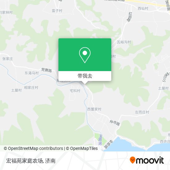 宏福苑家庭农场地图