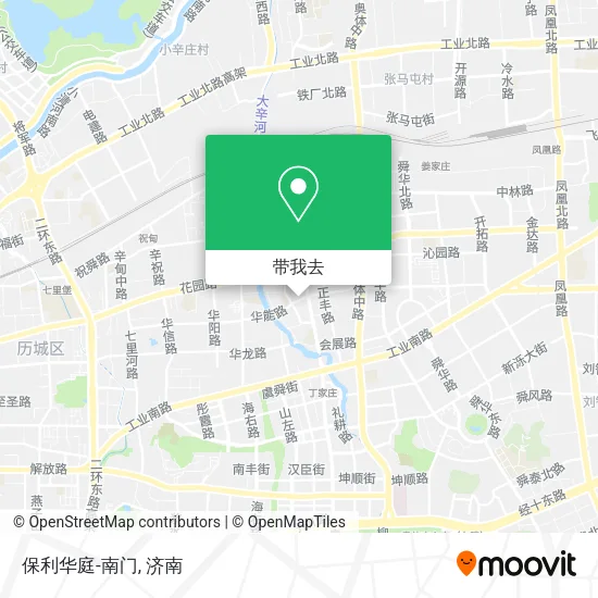 保利华庭-南门地图