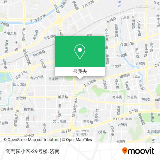 葡萄园小区-29号楼地图
