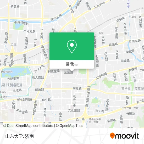 山东大学地图