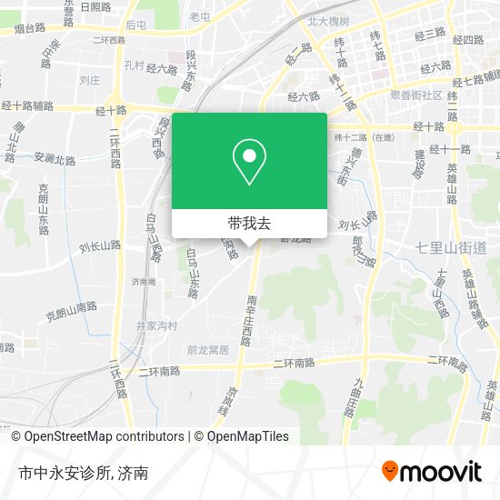 市中永安诊所地图