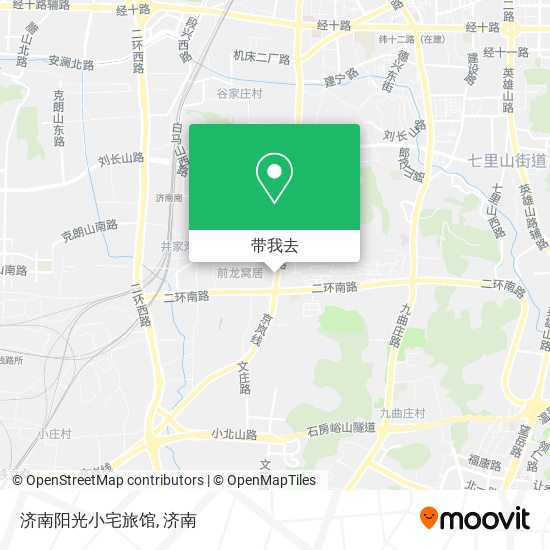 济南阳光小宅旅馆地图