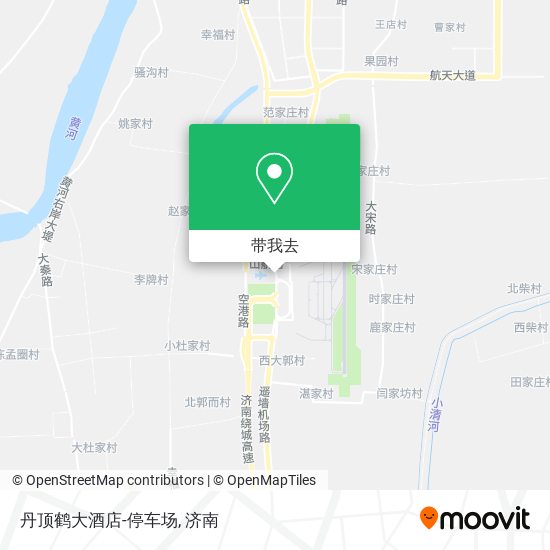 丹顶鹤大酒店-停车场地图