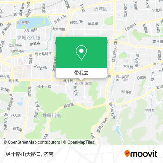 经十路山大路口地图