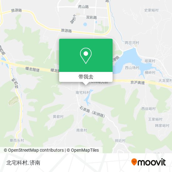 北宅科村地图