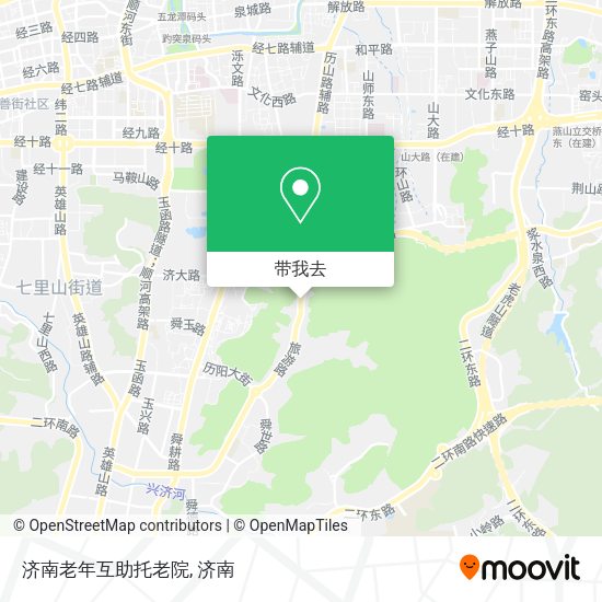 济南老年互助托老院地图