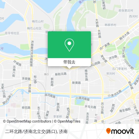 二环北路/济南北立交(路口)地图