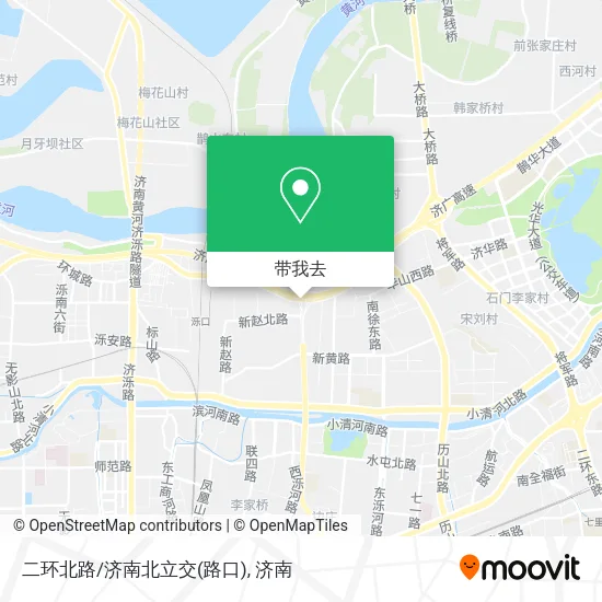 二环北路/济南北立交(路口)地图