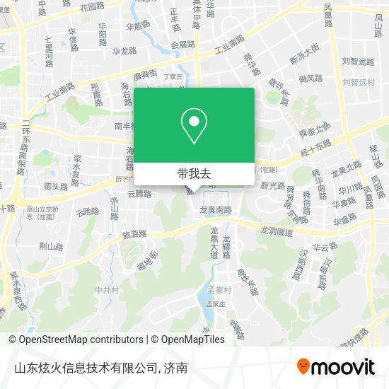 山东炫火信息技术有限公司地图