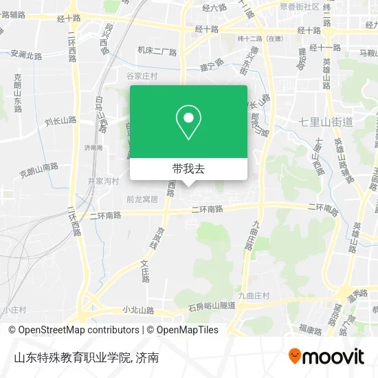 山东特殊教育职业学院地图