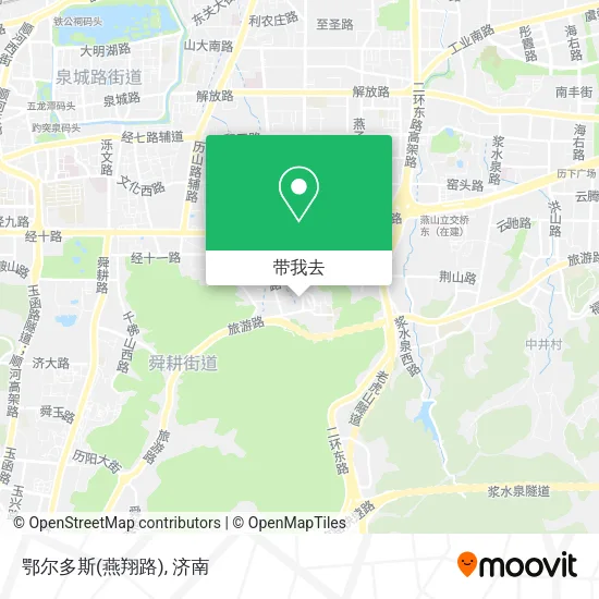 鄂尔多斯(燕翔路)地图