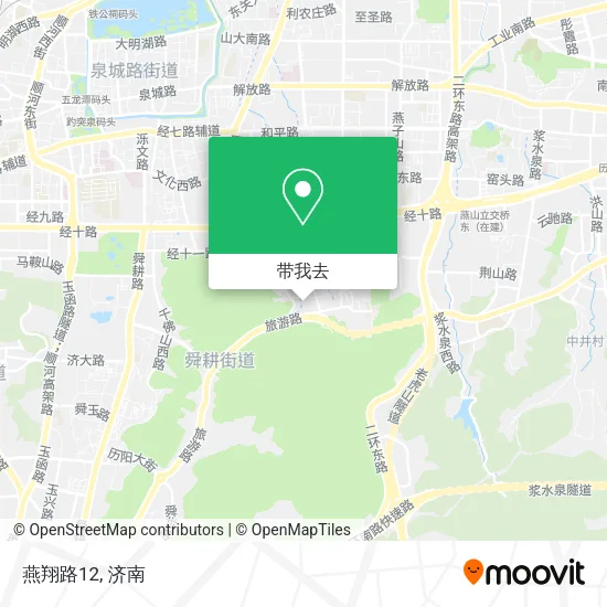 燕翔路12地图