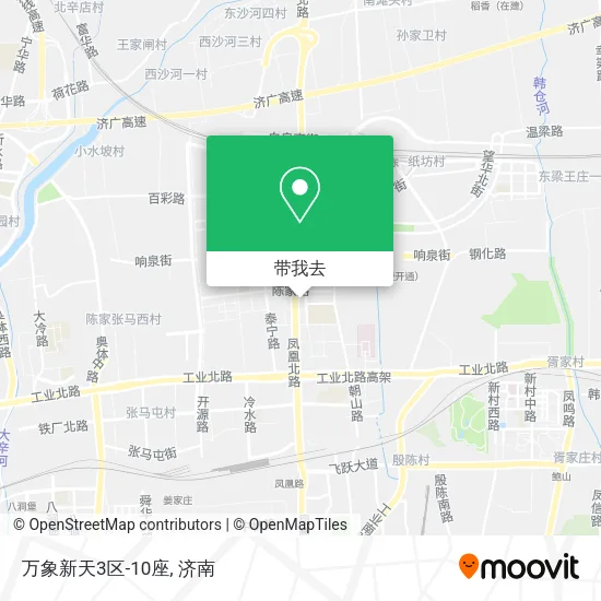 万象新天3区-10座地图