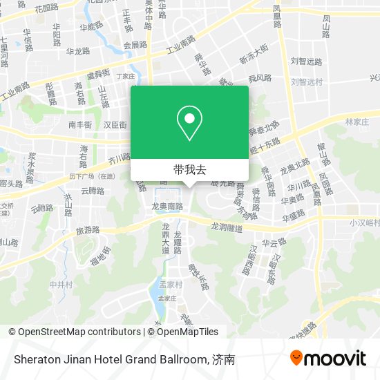 Sheraton Jinan Hotel Grand Ballroom地图