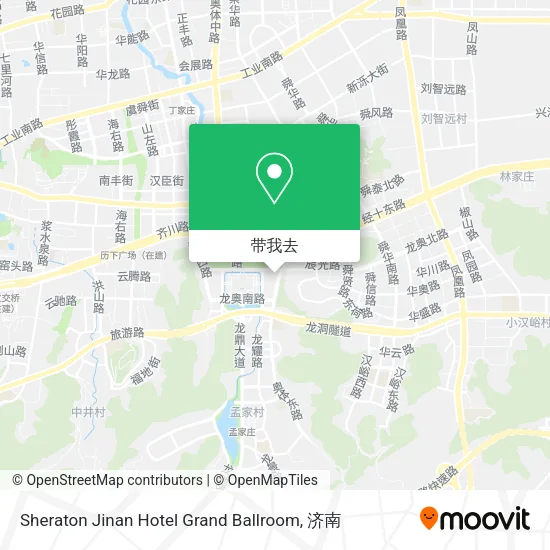 Sheraton Jinan Hotel Grand Ballroom地图