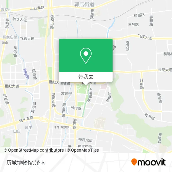 历城博物馆地图