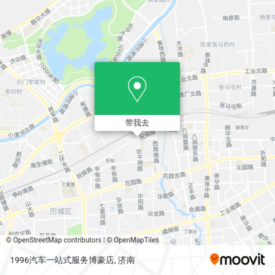 1996汽车一站式服务博豪店地图